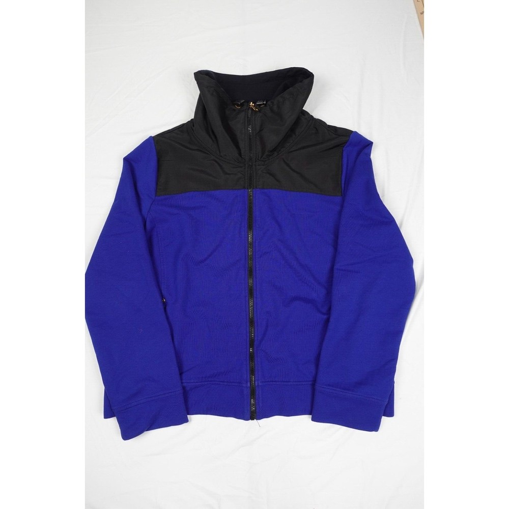 Lauren Ralph Lauren Active Performance Jacket Women Large Full Zip Blue Color